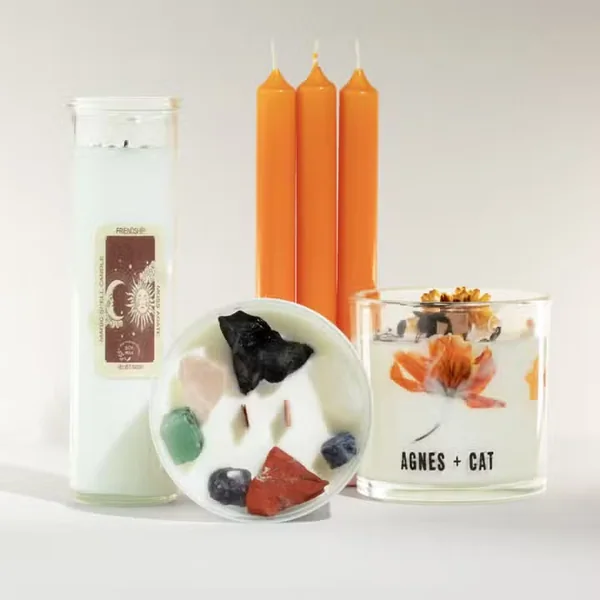 Candles for fragrance and everyday rituals