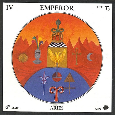 The Emperor tarot card