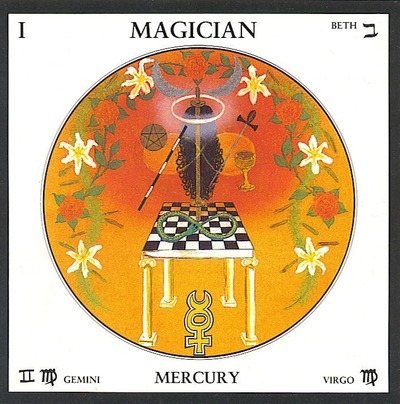 The Magician tarot card