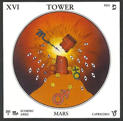 The Tower tarot card