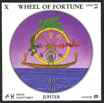 Wheel of Fortune tarot card